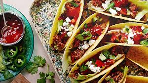 Beef Tacos with Spicy Salsa