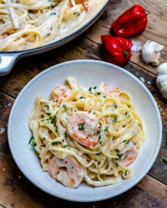 Creamy Shrimp Alfredo Pasta