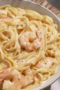 Creamy Shrimp Alfredo Pasta